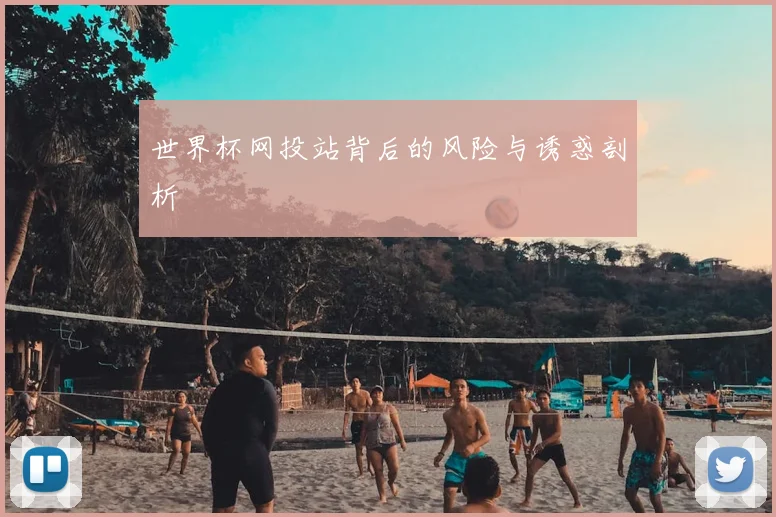 世界杯网投站背后的风险与诱惑剖析